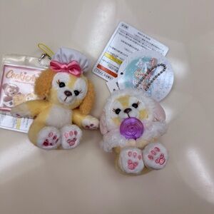 Tokyo DisneySea Cookie Ann sitting keychains winter wonder time